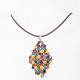 Symphony - Xochitl Rhombus M-Chocolate Leather - 1